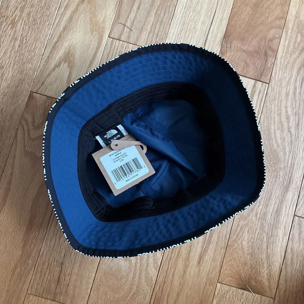 The North Face Cypress Bucket Hat Midnight Petrol 100% Nylon Size L/XL